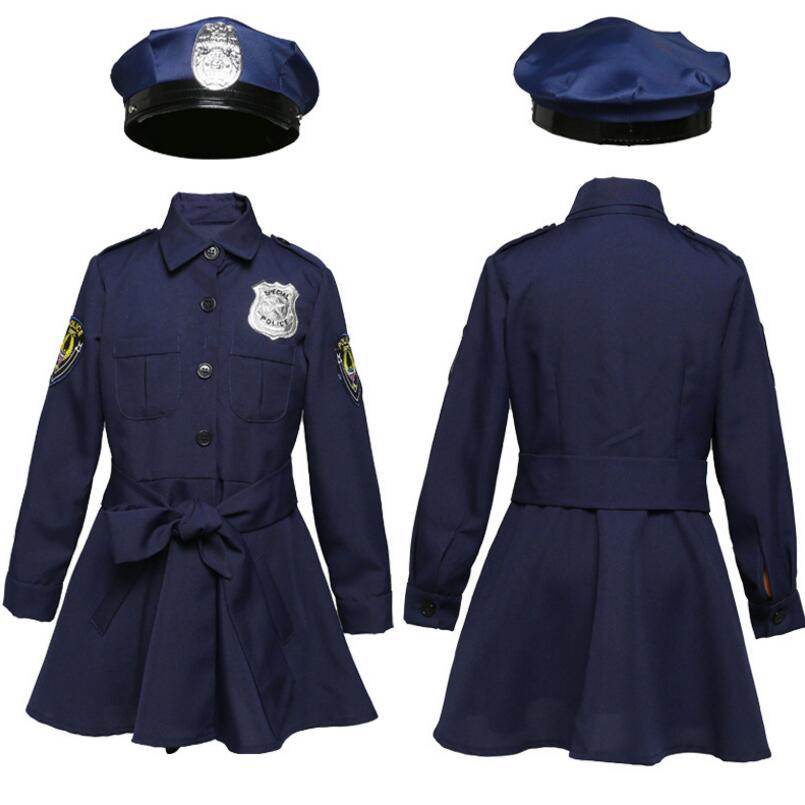 F68159 children police costume